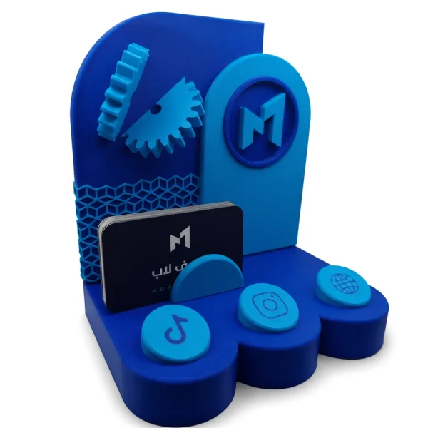 ستاند NFC مخصص بشرائح تيك توك وإنستغرام وموقع مع بطاقة أعمال